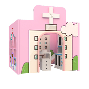 Trung tâm giải trí thương mại trẻ mới biết đi sân chơi trẻ em nghịch ngợm lâu đài vai trò chơi nhà Thiết bị sân chơi - Product Image 3