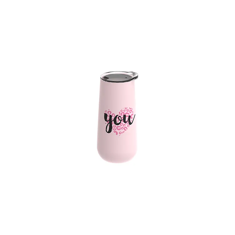 Nieuwe Hot Ontwerp 2022 Custom 180Ml Mini Ontwerp Leuke Stijl Ei Vormige Rvs Dubbele Wand Tumbler