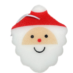 Éponge de bain douce en forme de dessin animé Brosse de douche pour le nettoyage de la peau du corps dans la salle de bain Série de Noël Éponge de bain - Product Image 6
