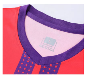 도매 맞춤 팀 로고 성인 축구 유니폼 스판덱스/폴리에스터 세트 빠른 건조 통기성 OEM 축구 유니폼 - Product Image 5