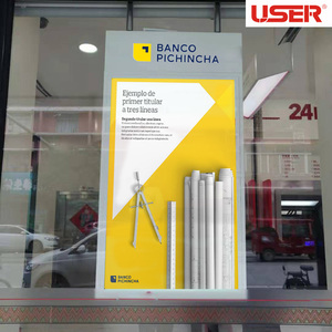 Bảng Hiệu Kỹ Thuật Số Full HD Màn Hình Hiển Thị Video <span class=keywords><strong>Led</strong></span> Cửa Sổ Màn Hình Kép Thiết Kế Siêu Mỏng Hai Mặt - Product Image 2