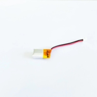 Mini cellule de poche Li-po 501015 3.7V 35mAh pour petite carte d'accès batterie rechargeable batterie lithium-ion polymère