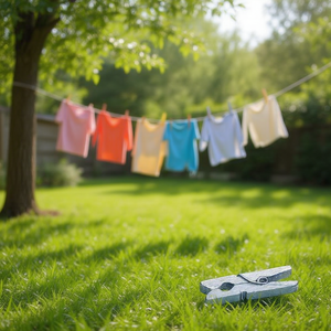 Ilan Mollette in Legno 3.0Cm Colore Argento 20 Pezzi per Asciugare i Vestiti - Product Image 3