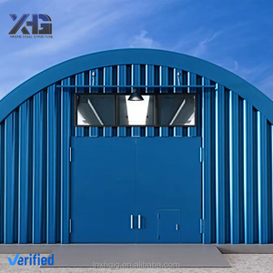 Hangar en structure acier personnalisable de 1000 m² pour bâtiments de stockage industriels et garages, utilisation pour l'entretien des avions - Product Image 1