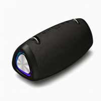 Speaker Portabel 50-100W Audio Full-Range IPX5 Tahan Air Lampu RGB Warna-warni TWS Pairing Aux Waktu Putar 15-20 Jam Mikrofon Internal