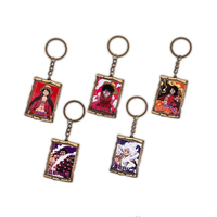 Llavero de Aleación de One Piece Luffy GEAR 1-5, Clásico de Japón, Mercancía de Anime, Decoración Colgante, Figura de Anime Japonés ACG