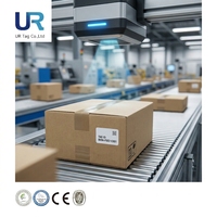 Étiquette RFID UHF flexible anti-métal 18x8mm, étanche/résistante aux intempéries, pour entrepôt, secteur de la santé, paiement par carte professionnelle