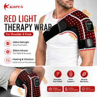 Maßgefertigtes Tragbares 3-in-1 Rotlichttherapie-Gerät mit Wärme und Vibration für Schulter- und Kniemassage