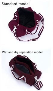 Bolsa de Deporte y Viaje Grande Personalizada con Bolsillo Impermeable y Compartimento para Zapatos, para Entrenamiento, Natación, Yoga, para Hombres y Mujeres, Regalo Promocional - Product Image 3