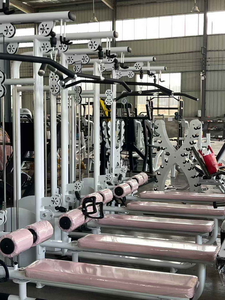 Entraîneur tout-en-un à traction haute et basse Équipement de gymnastique pour femmes <span class=keywords><strong>Machine</strong></span> de façonnage de l'acier à haute position avec fonction d'<span class=keywords><strong>exercice</strong></span> des bras - Product Image 4