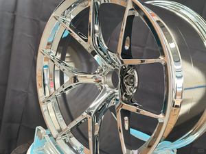 Roues FIR personnalisées FSC-25 1 pièce Roues forgées chromées pour Audi BMW Jaguar Land Rover Lexus Mercedes - Product Image 2