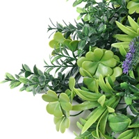 Plante verticale artificielle imperméable pelouse verte intérieur extérieur Simulation réaliste fleur artificielle mur maison jardin
