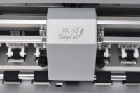 Anycut ZKSTD350 Cortadora de Etiquetas Digital Automática de Alta Productividad 2 en 1 con Corte Completo para Pegatinas Adhesivas, Papel/Cartón