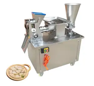 Mesin pangsit bisnis kecil 110v 220v otomatis mesin pembuat pangsit sup otomatis mesin pengisi roti kukus mesin pengisi Baozi untuk Amerika Serikat/Kanada/India