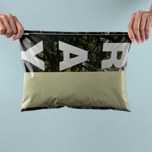 Bolsas de mensajería de polietileno con logotipo personalizado, imprimibles, duraderas e impermeables para entrega de paquetes exprés de marca - Product Image 1