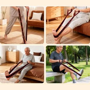 Fascia <span class=keywords><strong>Elastica</strong></span> per Yoga a 10 Anelli, Banda di Resistenza per Stretching, Balletto, Pilates, Danza, Ginnastica, Allenamento Fitness - Product Image 6