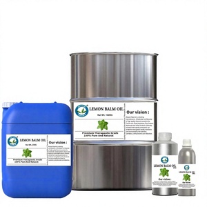 Huile Essentielle de Mélisse (Melissa Officinalis) Distillée à la Vapeur, 1 KG, 100% Pure et Naturelle, Qualité Premium, Origine Inde - Product Image 5