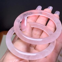 Bracelets en Quartz Rose Naturel et Jade pour Femme