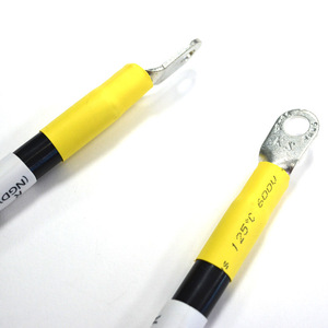 Câble de batterie 2 AWG avec bornes à anneau, robuste, homologué UL 600V 125 ° Cosses en cuivre étamé pour câblage solaire, marin, VR et automobile - Product Image 3