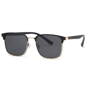 SPOEN Gafas de sol rectangulares para hombre UV400 polarizadas con montura completa, gafas de sol para conducir a la moda - Product Image 2