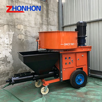 Machine à projeter le ciment et le mortier électrique professionnelle de haute qualité, haute efficacité pour la construction et le plâtrage automatique