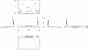 <span class=keywords><strong>Bozz</strong></span> Consumer Equipment Mini clavier de signature électronique numérique Stylo de reconnaissance faciale Terminal de panneau de signature en stock - Product Image 6