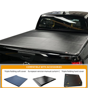 Couvercle de tonneau rétractable étanche et anti-poussière pour Nissan Navara et <span class=keywords><strong>Dodge</strong></span> <span class=keywords><strong>Ram</strong></span> 1500 accessoire de camionnette à <span class=keywords><strong>prix</strong></span> d'usine - Product Image 3