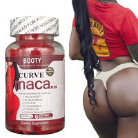 Offre Spéciale Maca Hanche Fesses Booster Gummy Efficace Agrandir Fesses Lift Fesses Peau Créer De Belles Fesses Lignes Gummy OEM