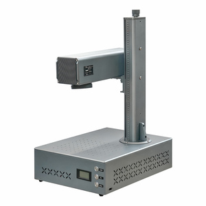 Machine de marquage laser à fibre tout-en-un portable, graveur laser compact intégré pour la gravure de métal, de matériel et de logos - Product Image 1
