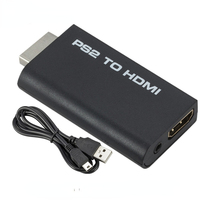 Adaptateur convertisseur NSLikey PS2 vers HD 480i/480p/576i avec sortie audio 3,5 mm pour toutes les PS2