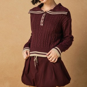 Pull à <span class=keywords><strong>col</strong></span> <span class=keywords><strong>marin</strong></span> à la mode pour femmes pour le printemps et l'automne - Product Image 4