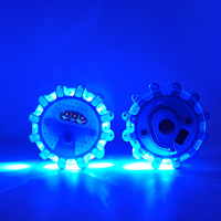 Luz de Advertencia LED Magnética USB Personalizada con 9 Modos de Destello, Recargable por USB, Baliza de Seguridad Vial, Luz de Emergencia para Automóvil