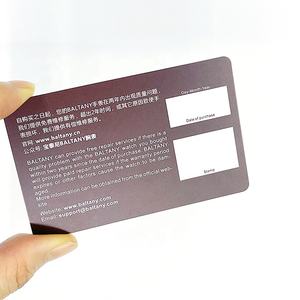 طباعة مخصصة فاخرة بطاقة زيارة بقعة uvc بطاقة ولاء عضوية VIP بطاقة ضمان بلاستيك PVC للأعمال - Product Image 5