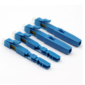 100 PCS/boîte Connecteur rapide FTTH LC/UPC monomode pour fibre optique – Économique et rapide - Product Image 1