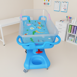 Cuna Médica Económica de Plástico para Bebés, Transparente, Portátil, para Hospital, Cuidado de Emergencia para Recién Nacidos - Product Image 4