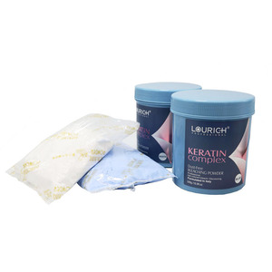 Etiqueta privada queratina complejo pelo natural decoloración libre de polvo rápido pelo azul polvo de blanqueo - Product Image 2