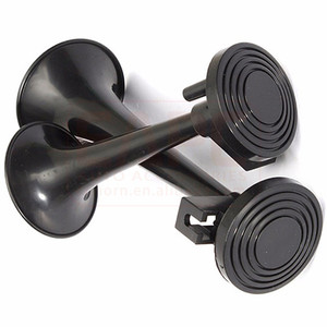 TZ-327 noir 12v corne double ton <span class=keywords><strong>trompette</strong></span> Kit voiture air klaxon compresseur ventilateur compresseur - Product Image 2