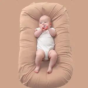 접이식 아기 흔들 유아용 침대 휴대용 접이식 아기 침대 기계 빨 자궁 생체 공학 침대
