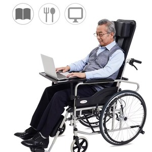 Taikang Sunshine 25G1 Manual Wheelchair Large Wheel Folding Senior <b>Mobility</b> <b>Chair</b> With Toilet Seat - Product Image 4