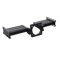 Cabina de Simulación de Carreras y Vuelo de Aluminio Asiento de Simulación Fórmula 1 para Direct Drive de Thrustmaster MOZA Speed Magic DD1