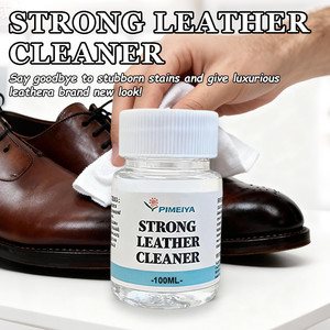Nettoyant pour cuir puissant de 100ml Solution de préparation de surface du cuir Dégraisser et améliorer l'adhérence Nettoyage des chaussures - Product Image 2