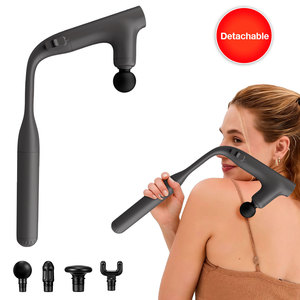 Private Label Fascia <strong>Massage</strong> Gun Detachable Brushless Low Noise <strong>Back</strong> Muscle Relaxation Extended Arm <strong>Massage</strong> Gun Professional - Product Image 1