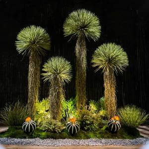 Arbre artificiel en dracaena vert en gros, plante en plastique, décoration d'intérieur, arbre en dracaena en plastique de haute qualité - Product Image 6