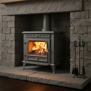 Fabricant professionnel fournissant des poêles <span class=keywords><strong>à</strong></span> <span class=keywords><strong>bois</strong></span> en fonte au design rustique et antique pour usage domestique - Product Image 1