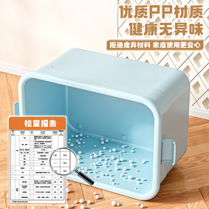Boîte de rangement pour vêtements Xingyou grande capacité, organiseur en plastique extra épais pour armoire, pour la maison - Product Image 5