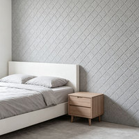 Panneau en feutre moderne et élégant à motif losanges, absorption acoustique, écologique, ignifuge, pour hôtel, école, appartement, maison, bureau