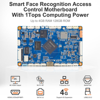 Liontron-Placa base para control de acceso facial, placa base Rockchip RK3568, 4GB de RAM, DDR4, PCIE, SBC, Ordenador de placa única
