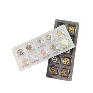 10-piece watch accessory blister packaging <b>case</b>; in stock candy tablet compressed acrylic sealing film aluminum-plastic blister - Product Image 1