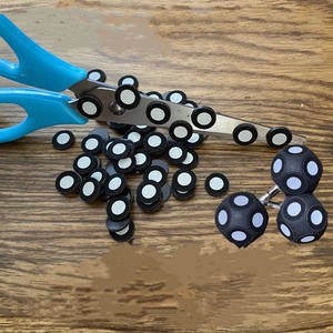 6 мм 10 мм 12 мм магнитный 3d точечный отражающий эталонный маркер отслеживающий отражающий точечный стикер для сканирования - Product Image 3