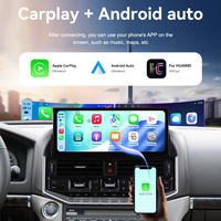 Autoradio Foforfor 12,3 pouces pour Toyota Land Cruiser 2008-2021, Carplay Android15, navigation GPS, lecteur multimédia stéréo, 7862 DSP 4G